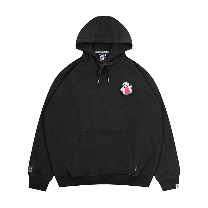 GRAF&WU BooGhost Doll Cute Ghost Character Fleece Hoodie
