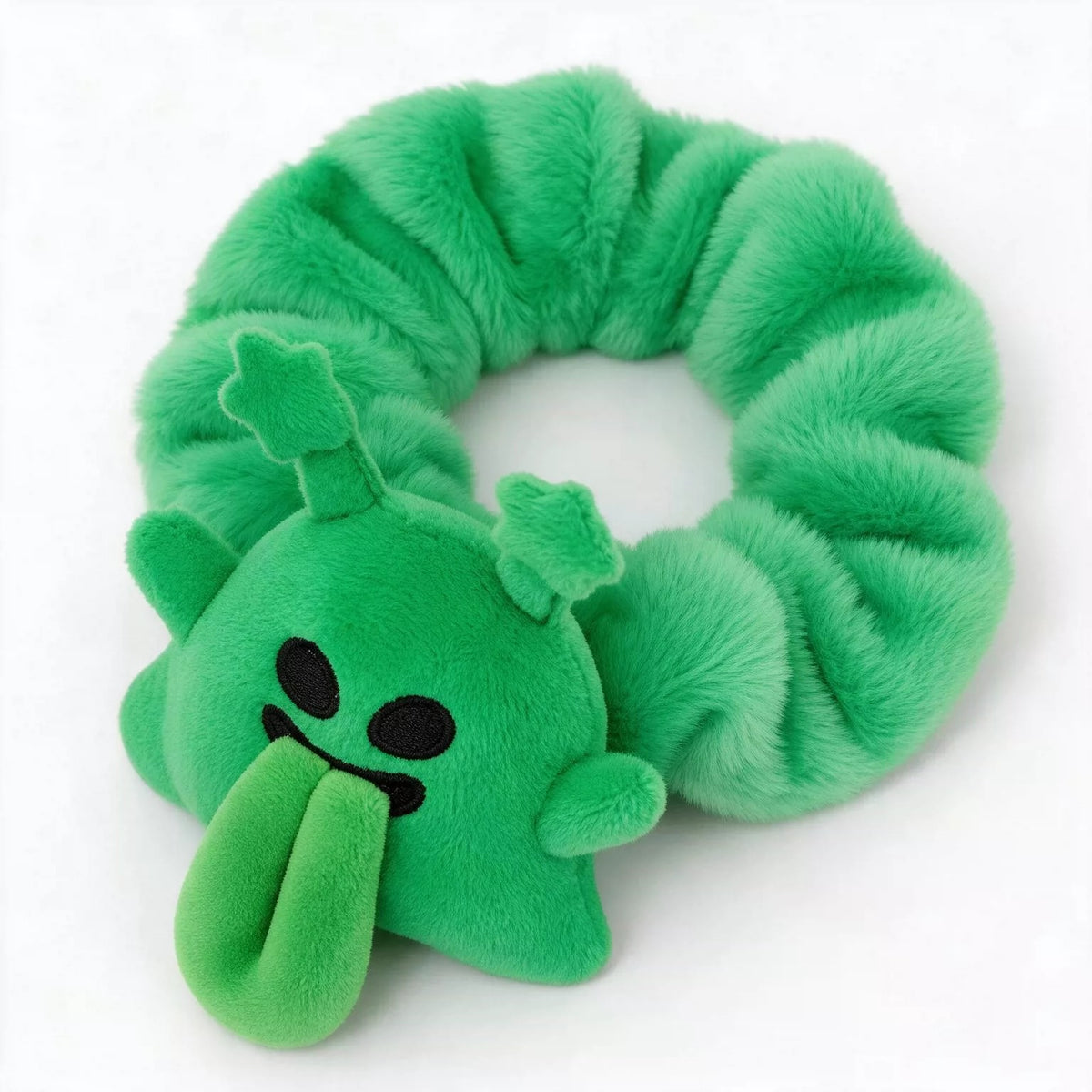 GRAF&WU Cute Alien Plush Scrunchie Soft Halloween Hair Tie