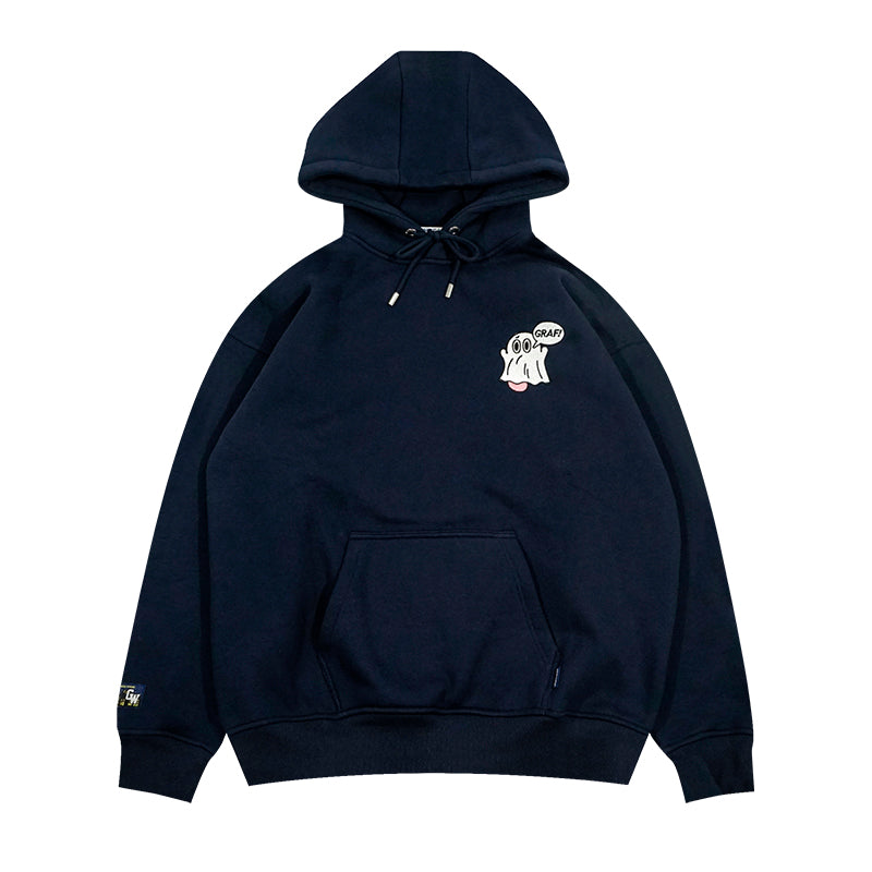 GRAF&WU Halloween Vampire Witch Werewolf Cute Ghost Fleece Hoodies