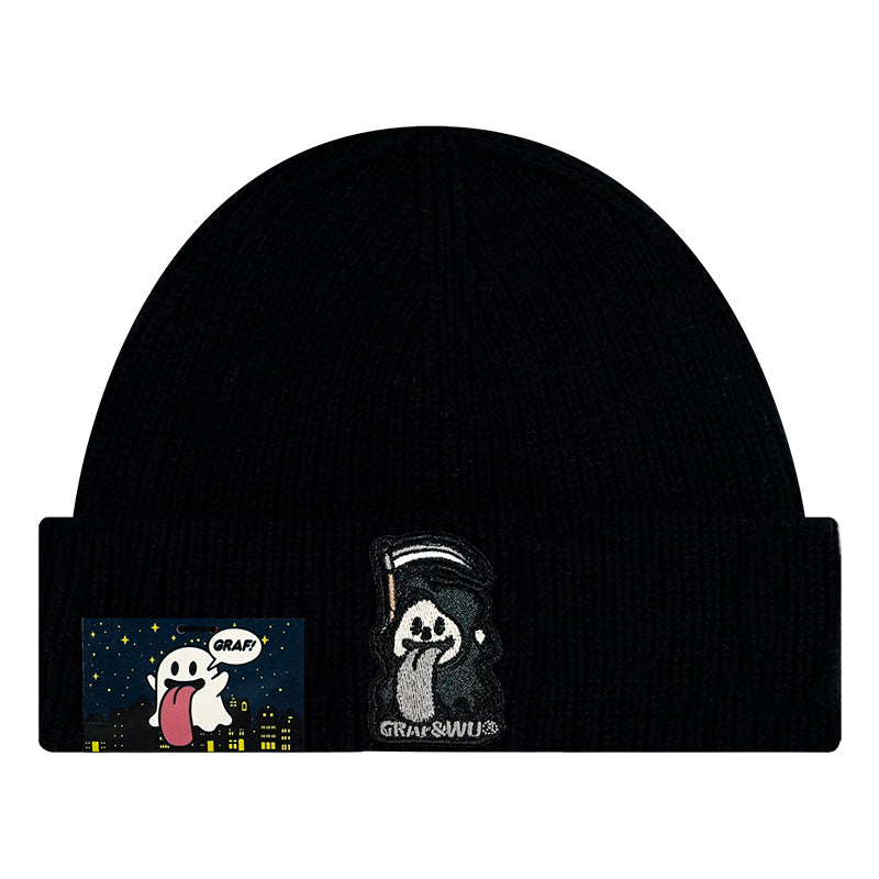GRAFWU Halloween Booghost Beanies