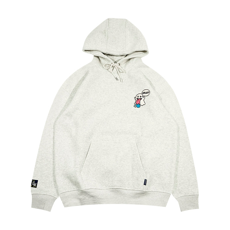 GRAF&WU BooGhost Original Loose-Fit Fleece Hoodie