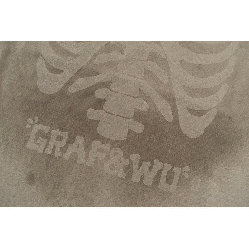 GRAFWU Perspective Bone Fitness Quick-Drying T-Shirts