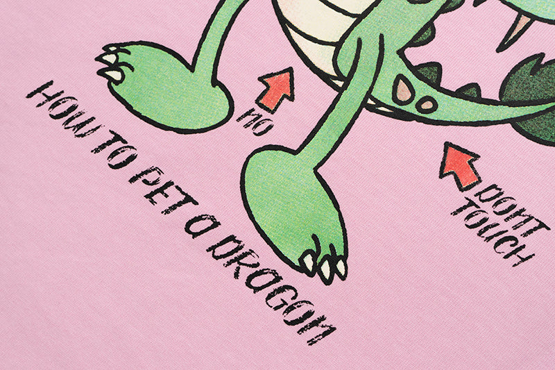 GRAF&WU Touch A Green Dragon Guide Fun T-Shirts