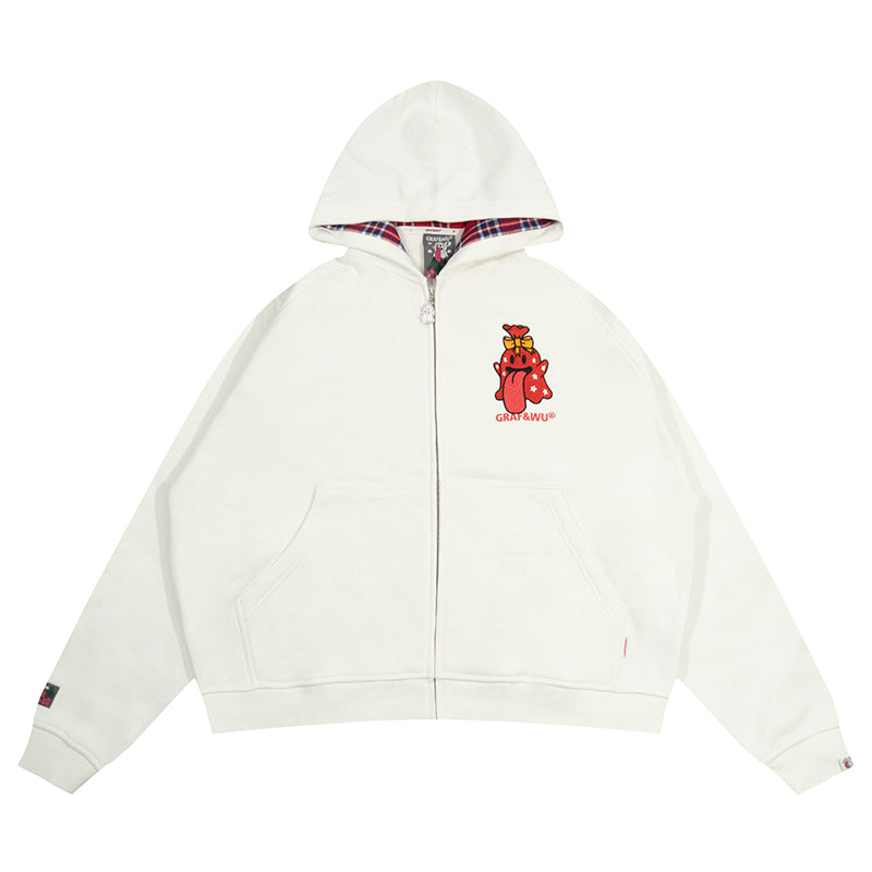 GRAF&WU Christmas Cute Ghost Coat