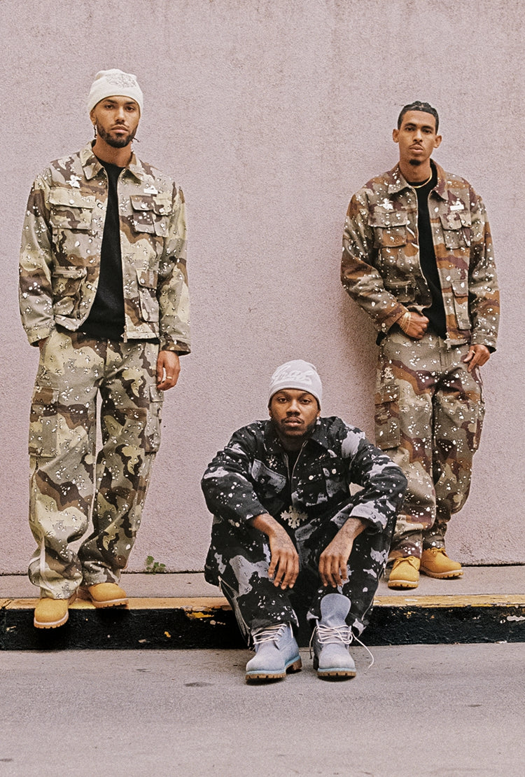 GRAF&WU Metal AK47 Angel Giraffe Camouflage Jacket