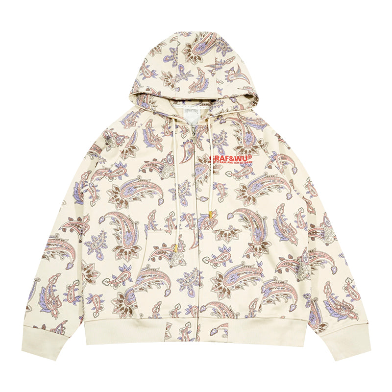 GRAF&WU Paisley 2.0 Pattern Printing Coat
