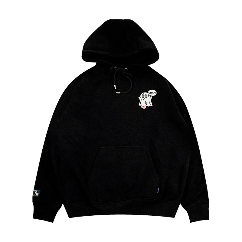 GRAF&WU Halloween Vampire Witch Werewolf Cute Ghost Fleece Hoodies