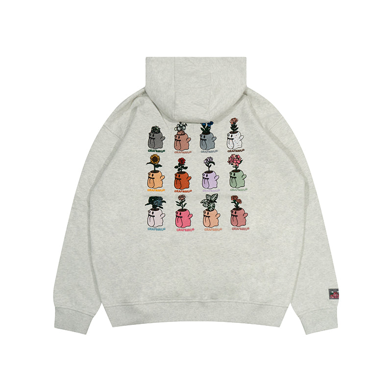 GRAF&WU 12 Flower shop Boo ghost Hoodie