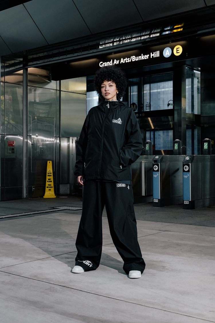GRAF&WU SPORT Reflective print Lightweight Jacket