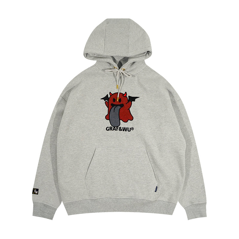 GRAF&WU BooGhost Original Loose-Fit Fleece Hoodie