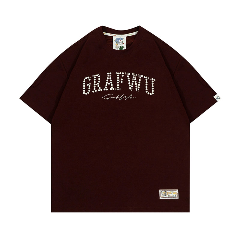 GRAF&WU Pearl Fashion Cotton T-shirts
