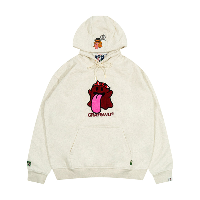 GRAF&WU Old School Rap BooGhost Hoodies