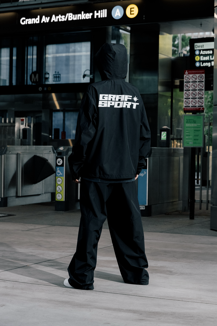 GRAF&WU SPORT Reflective print Lightweight Jacket