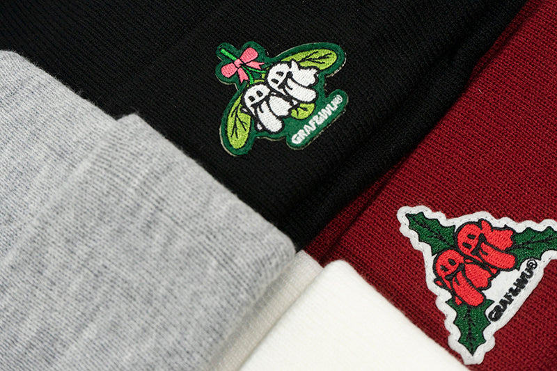 GRAF&WU Christmas Cute Ghost Character Beanies