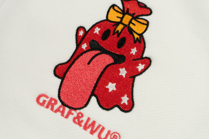 GRAF&WU Christmas Cute Ghost Coat