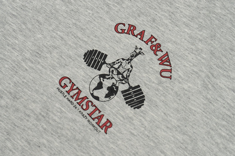 GRAF&WU Gym Star Giraffe Print T-shirts