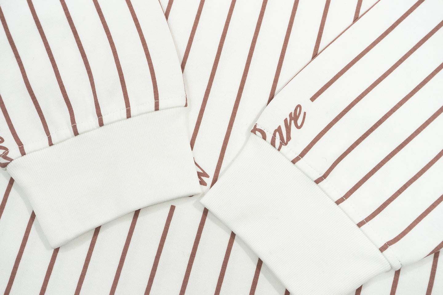 GRAF&WU Brand Slogen Vertical Striped Mexican-style Long-sleeved Shirt