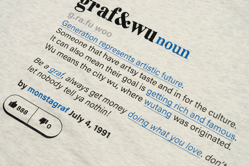GRAFWU Urban Dictionary Cultural T-Shirts