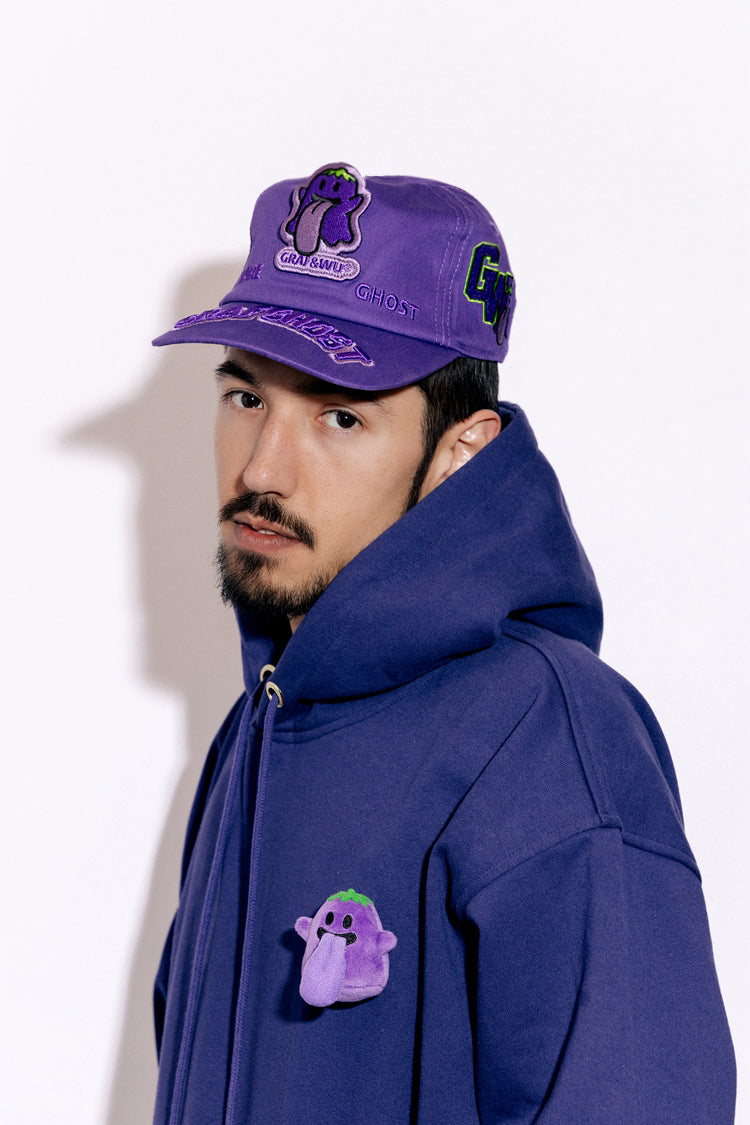 GRAFWU Boo Ghost Embroidery Baseball Cap