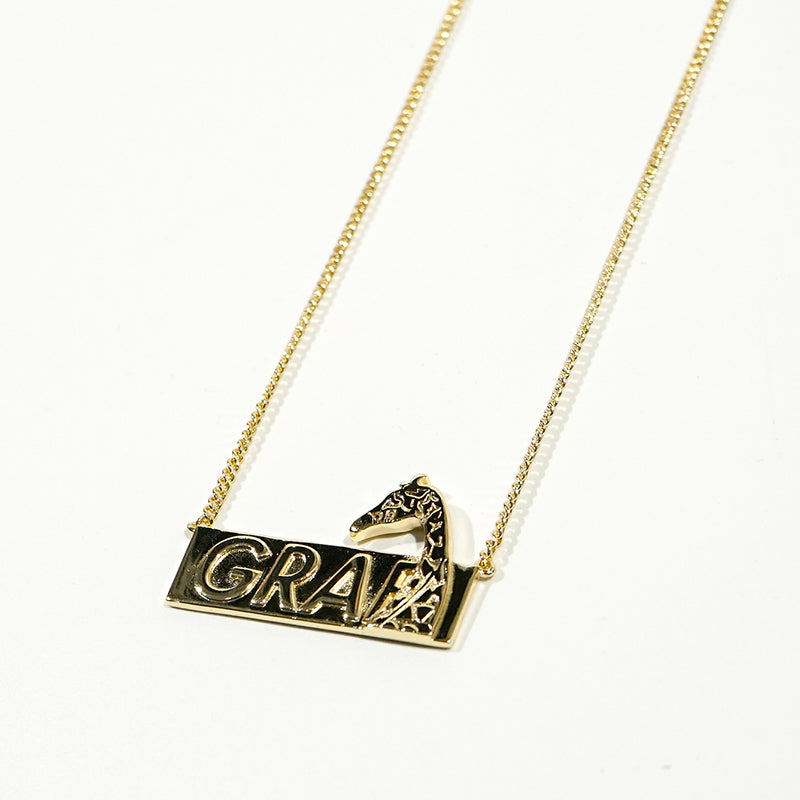 GRAF&WU Ak47 Little Angel Necklaces Bogo Giraffe Jewelry Hip Hop Trend Shiny Necklace Special Design Accessories