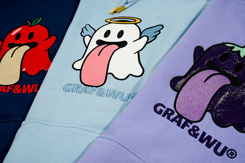 GRAF&WU Cute Ghost 2.0 Fleece Hoodies
