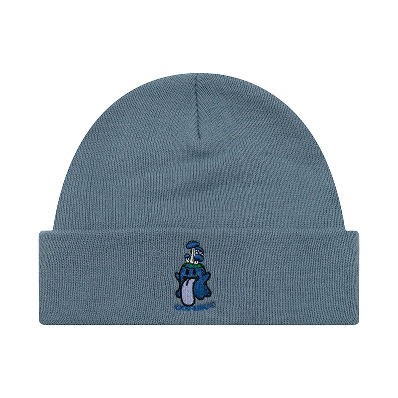 GRAFWU Embroidery Mushroom BooGhost Beanies