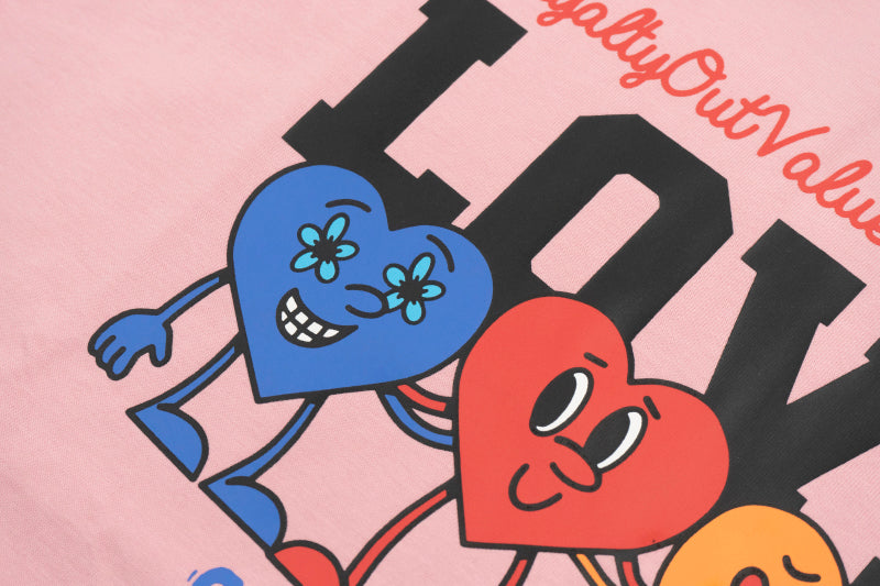GRAF&WU Three Cute Love Characters T-Shirt
