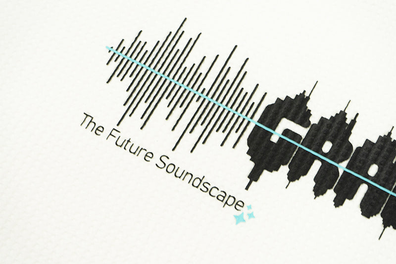 GRAFWU Music City Sound Wave Pattern Design T-Shirt