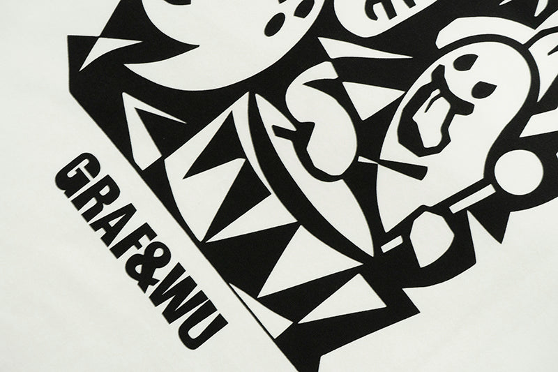 GRAF&WU Jazz! Cute Ghost T-Shirts