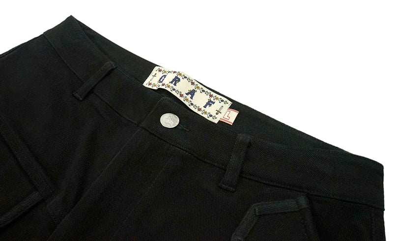 GRAFWU Retro Old School Canvas Trousers