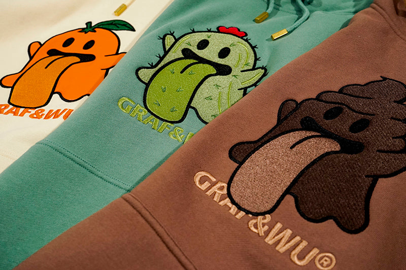 GRAF&WU Cute Ghost 2.0 Fleece Hoodies