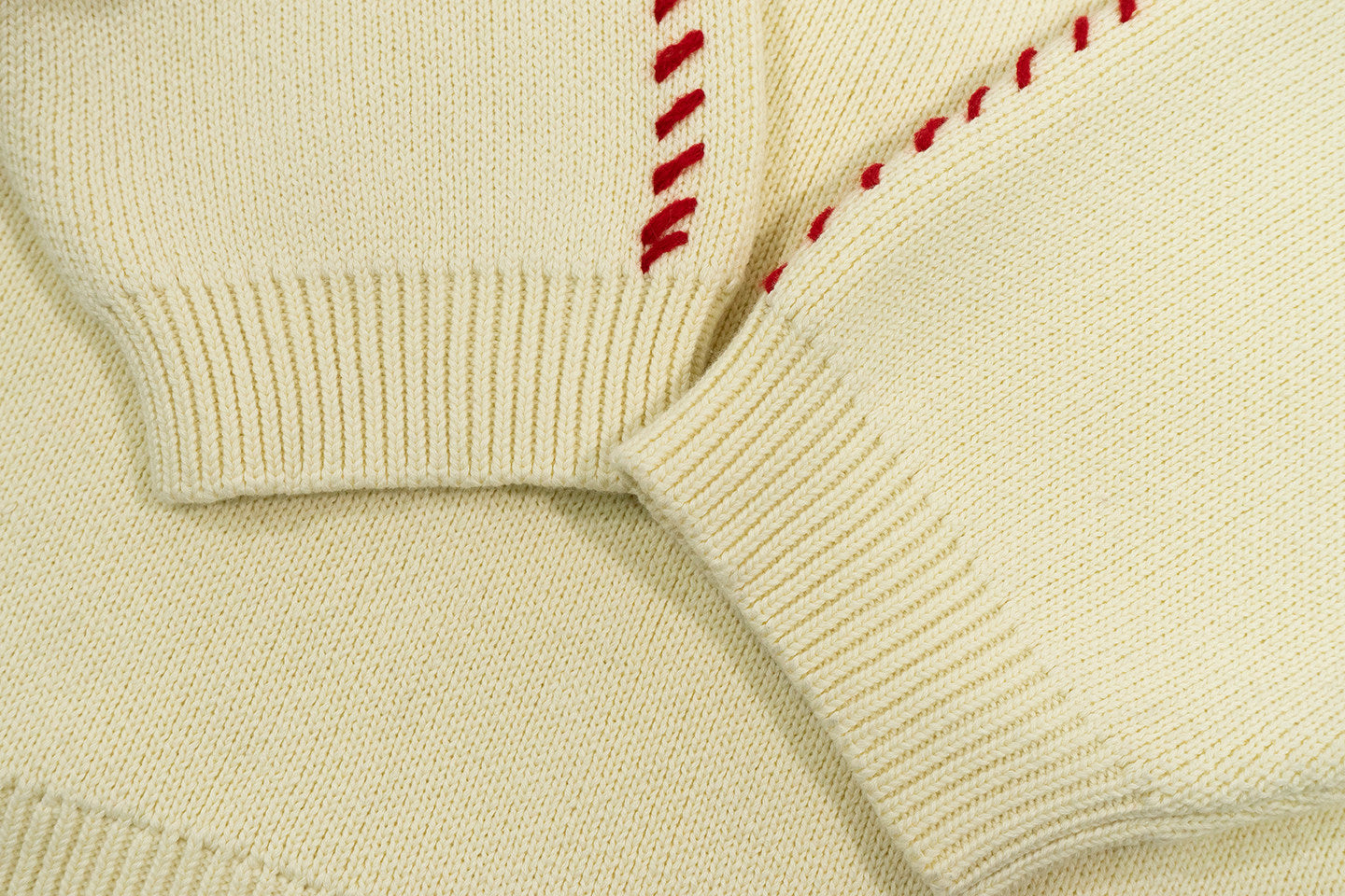 GRAF&WU Hand-stitched Baseball-style Zip-up Cardigan Sweater
