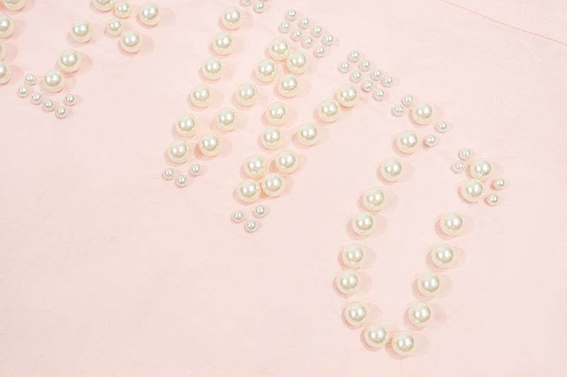 GRAFWU GW Brand Logo Pearl Luxury Polo Shirts