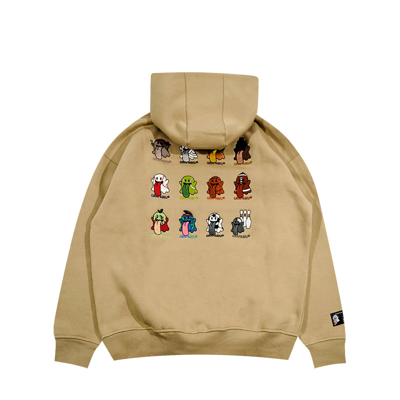 GRAF&WU BooGhost Original Loose-Fit Fleece Hoodie