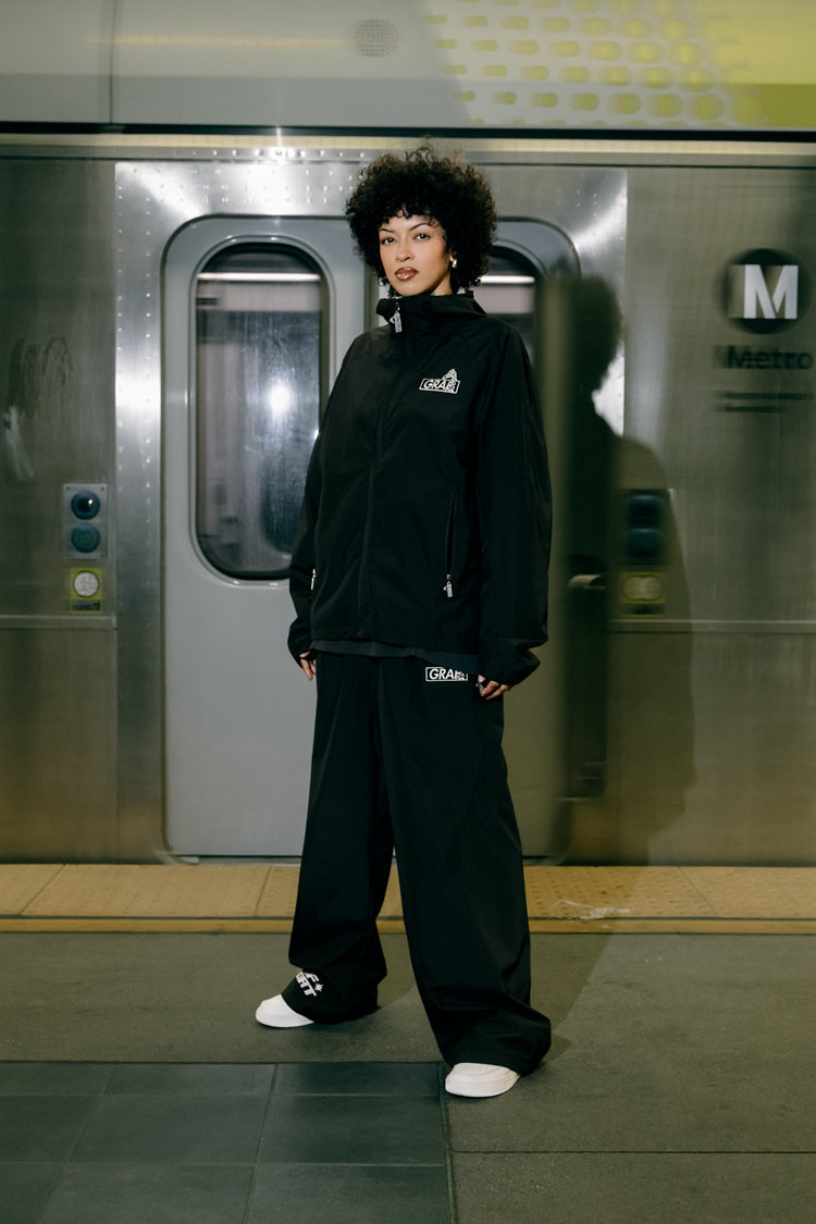 GRAF&WU SPORT Reflective print Lightweight Jacket