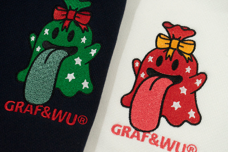 GRAF&WU Christmas Cute Ghost Coat