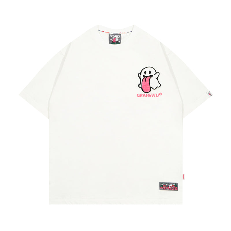 GRAFWU Magic Stickers Anatomy Ghost T-Shirts