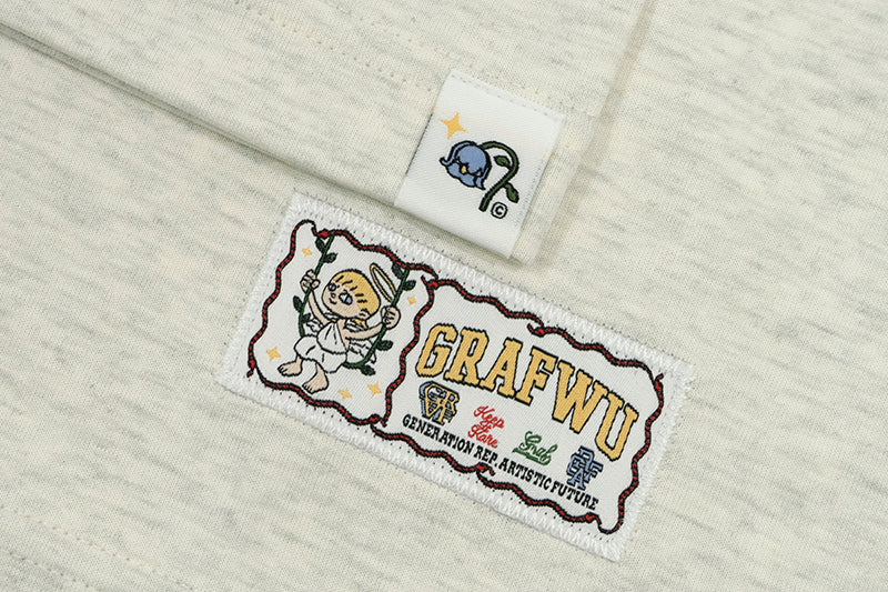 GRAF&WU Tropical Giraffe Print T-Shirts