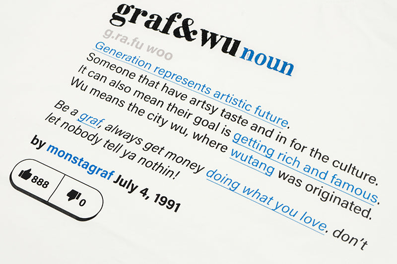 GRAFWU Urban Dictionary Cultural T-Shirts