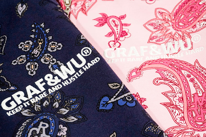 GRAF&WU Paisley 2.0 Pattern Printing Coat