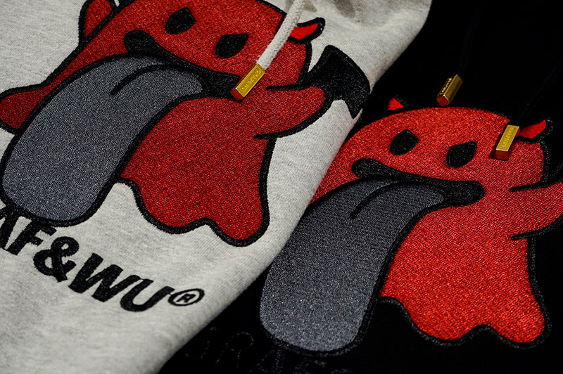 GRAF&WU BooGhost Original Loose-Fit Fleece Hoodie