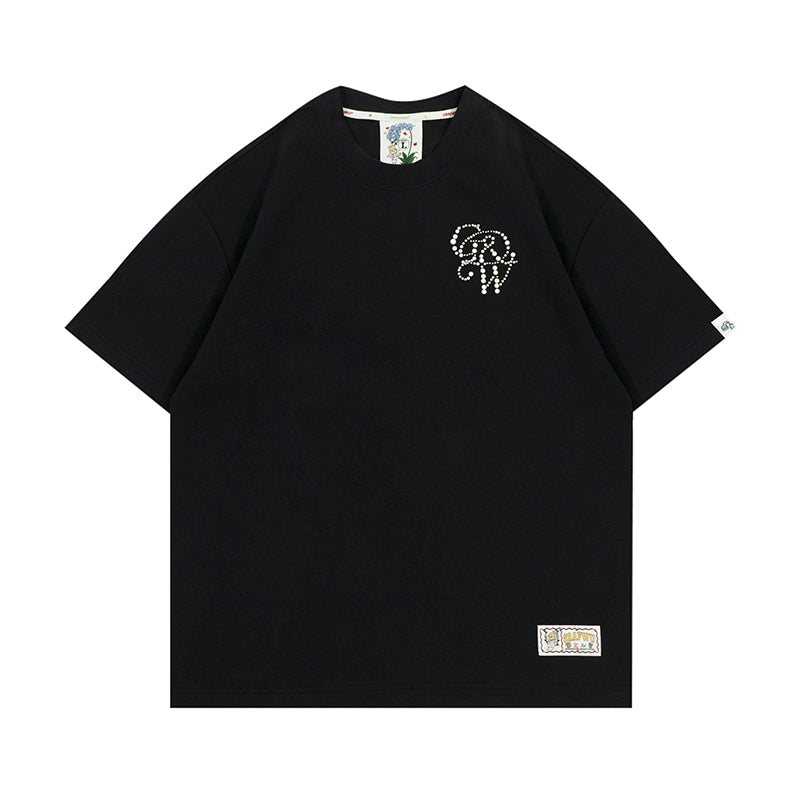 GRAFWU Pearl GW Letter Ak47 Angel T-Shirts