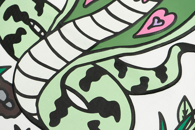 GRAFWU Snake Hidden In Grass T-Shirt