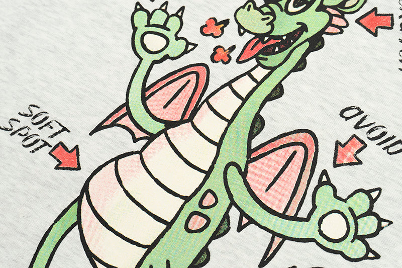 GRAF&WU Touch A Green Dragon Guide Fun T-Shirts