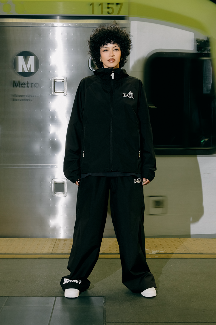 GRAF&WU SPORT Reflective print Lightweight Jacket
