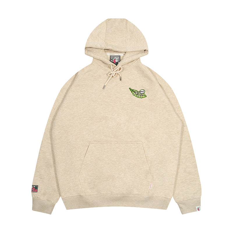 GRAF&WU Original 12 Cute Vegetable Ghost Embroidered Hoodies