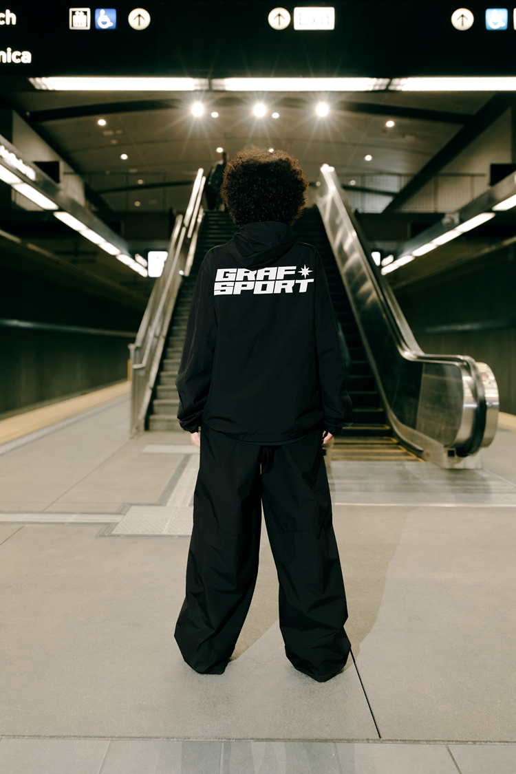 GRAF&WU SPORT Reflective print Lightweight Jacket