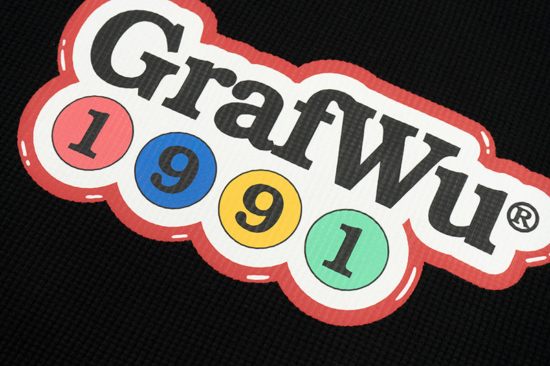 GRAFWU Fashion Logo 1991 Digital Printing T-Shirt