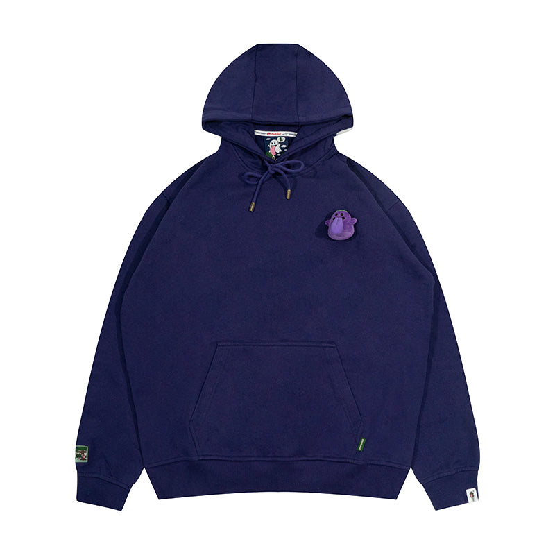 GRAF&WU BooGhost Doll Cute Ghost Character Fleece Hoodie