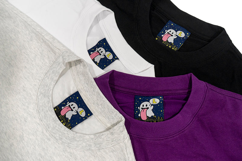 GRAF&WU T-Shirts Cute Nature Shroom Pattern Short Sleeve Fashionable 12 Mushroom Boo Ghost Design T-Shirts